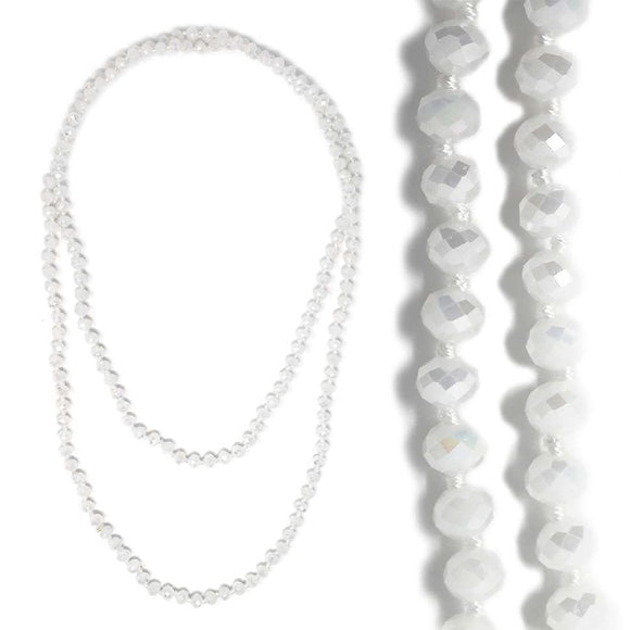 White Crystal Necklace ( 1280 CWH )