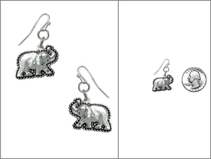 ELEPHANT EARRINGS ( 7294 AS )