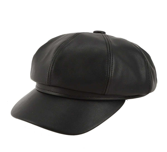 NEWSBOY HAT CAP ( 90182 BK )