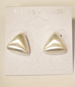 SILVER TRIANGLE EARRINGS ( 4011 S )