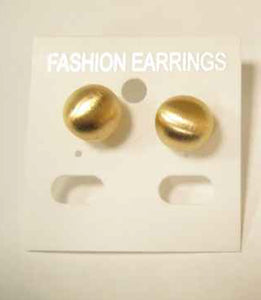 GOLD BALL EARRINGS ( 4005 G )