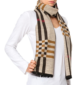 BROWN SCARF ( 21019 BR )