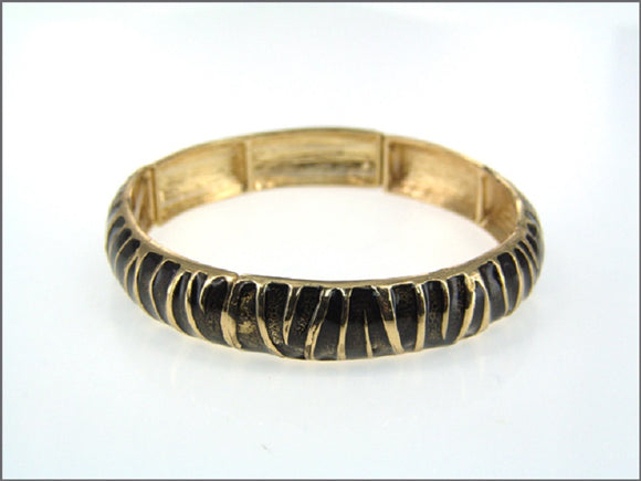 Gold Stretch Bracelet ( 9631 LGJET )