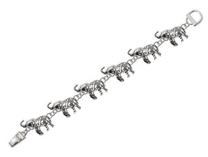 Silver Elephant Bracelet ( 00483 AS )