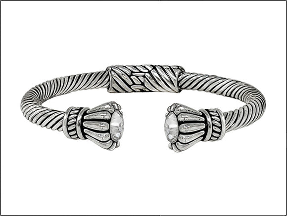 HINGE CUFF BANGLE ( 03294 AS )