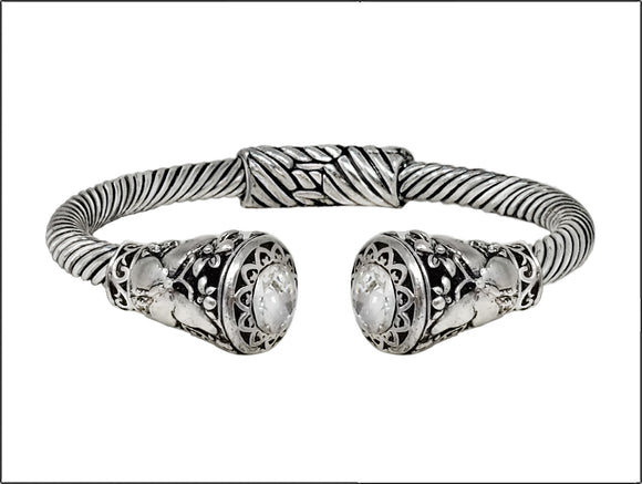 HINGE CUFF BANGLE ( 03297 AS )