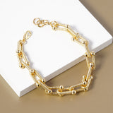 GOLD DIPPED BRACELET ( 402 G )