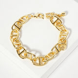 GOLD DIPPED BRACELET ( 6249 G )