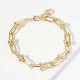 GOLD DIPPED BRACELET ( 8049 G )