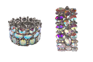 RHINESTONE STRETCH BRACELET ( 0271 3X )