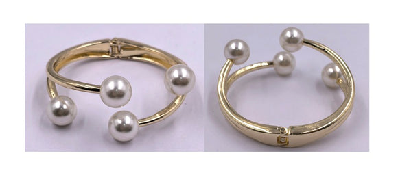 GOLD CREAM BRACELET ( 0380 2CR )