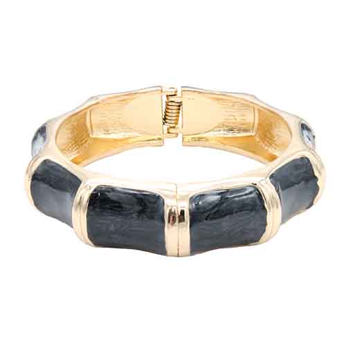 GOLD BLACK BANGLE ( 5489 GDBK )