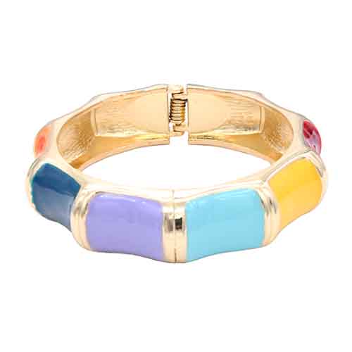 GOLD MULTICOLOR BANGLE ( 5489 GDMT )