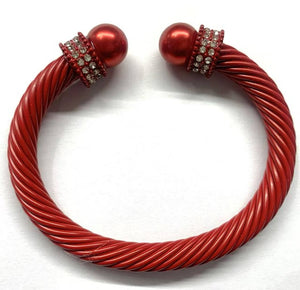 RED CUFF BANGLE ( 855 XRD )