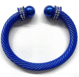 ROYAL BLUE CUFF BANGLE ( 855 XROYBL )