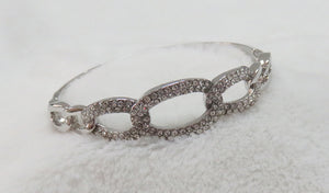 SILVER CLEAR BANGLE ( 881 SCL )