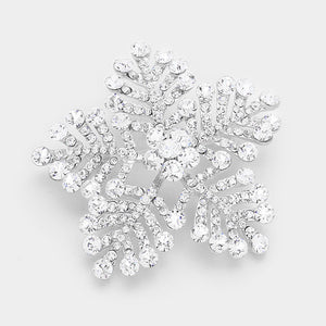 SNOWFLAKE BROOCH ( 06537 )