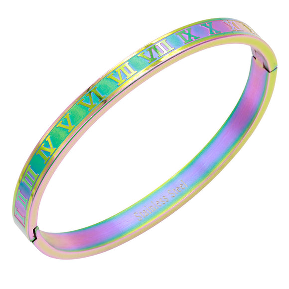 MULTICOLOR STAINLESS STEEL BANGLE ( 4086 MT )