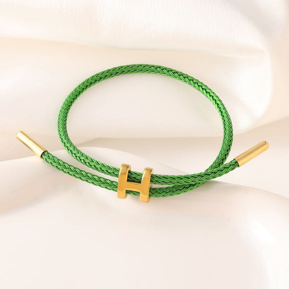GREEN THREAD BRACELET ( 315 GR )