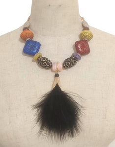 MULTICOLOR NECKLACE SET ( 3706 GPMT )