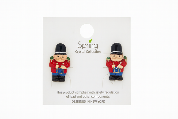NUTCRACKER EARRINGS ( 347 SI )
