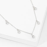 CUBIC ZIRCONIA NECKLACE ( 6004 RCR )