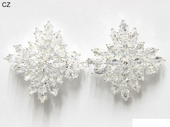 SILVER CLEAR CZ STONES ( 6946 SCRY )