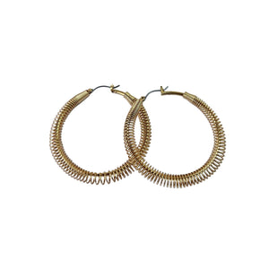 GOLD HOOP EARRINGS ( 0880 GDXX )