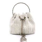 WHITE PURSE PEARLS ( EJ607 WHITE )