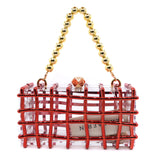 RED HANDBAG ( 201 RED )