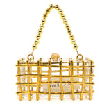 GOLD HANDBAG ( 201 GOLD )