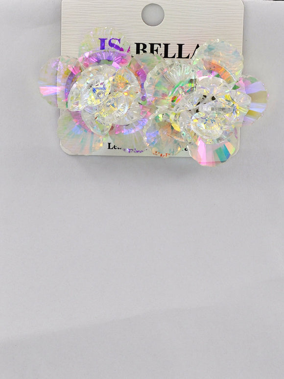 AB FLOWER EARRINGS ( 251010 AB )