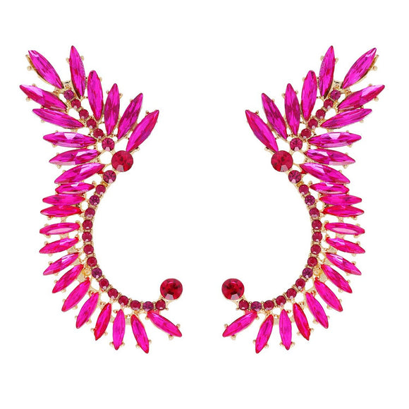 GOLD FUCHSIA STONES ( 12238 GFU )