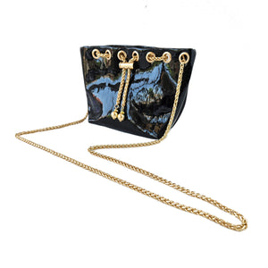 GOLD BLACK PURSE ( 0016 GDBK )