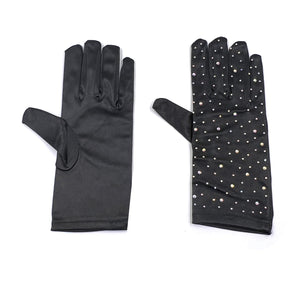 BLACK GLOVES AB STONES ( 0012 BK )