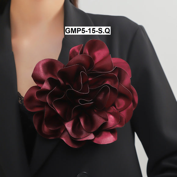 LARGE CRYSTAL FLOWER BROOCH ( 1536 RED ) – Ohmyjewelry.com