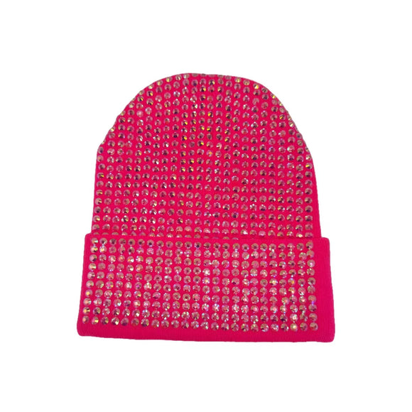 RHINESTONE BEANIE CAP ( 0135 PKAB )