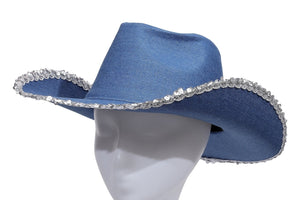 DENIM COWBOY HAT ( 780001 RGDN )