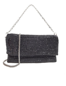 RHINESTONE CLUTCH BAG STONES ( 0105BK 3BK )