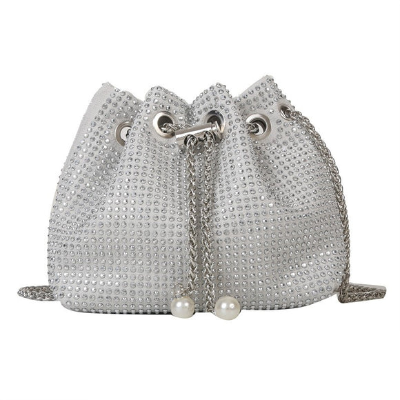 WHITE SILVER BAG ( 0148 WHSL )