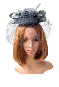 BLACK FASCINATOR FEATHER ( 0420 BK )