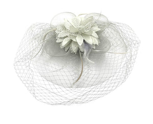 Silver Fascinator ( 0557 SL )