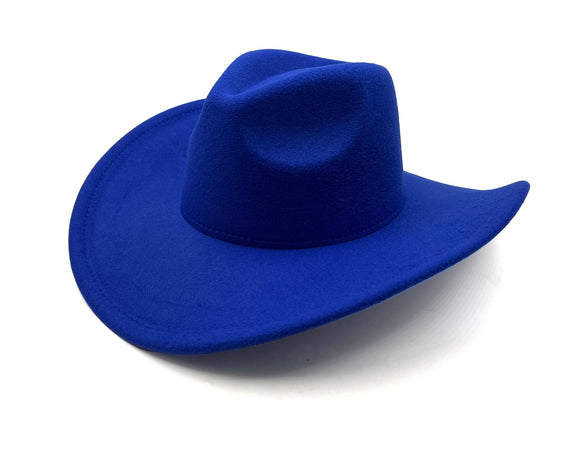 ROYAL BLUE COWBOY HAT ( 0695 RB )