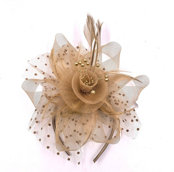 GOLD FASCINATOR ( 0743 GD )