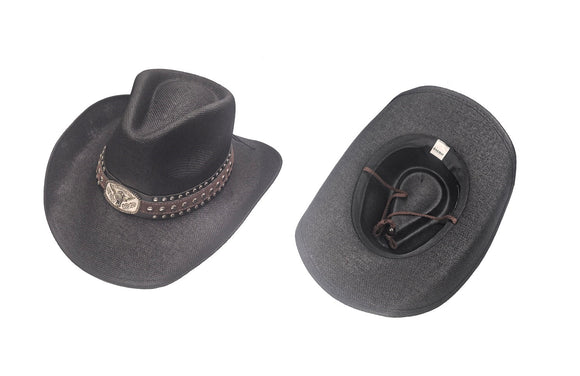 BLACK COWBOY HAT ( 0936 BK )