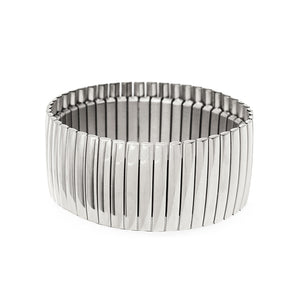 SILVER STAINLESS STEEL BRACELET ( 1218 RH )