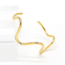 STAINLESS STEEL GOLD BANGLE ( 1315 GD )