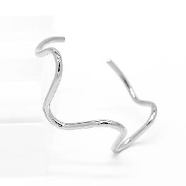 STAINLESS STEEL SILVER BANGLE ( 1315 RH )