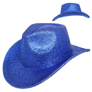 FASHION SEQUIN GLITTERING COWBOY HAT ( 2813 RY )