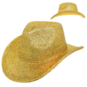 FASHION SEQUIN GLITTERING COWBOY HAT ( 2813 YE )